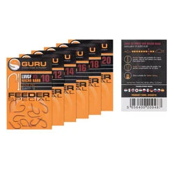 Guru LWGF Feeder Special XS Eyed Hooks